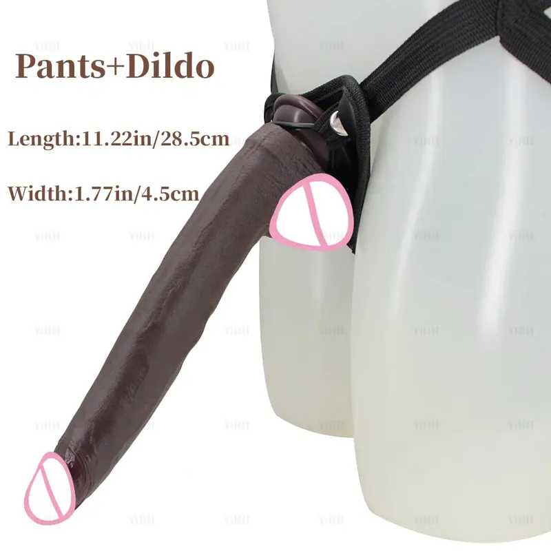 Realistic Long Dildo Flesh Skin Μαλακό Big Dick Διπλή σιλικόνη Μικρό πέος για Γυναίκα Άνδρας Παιχνίδια πρωκτικού σεξ Βεντούζα Αυνανισμός — image 11