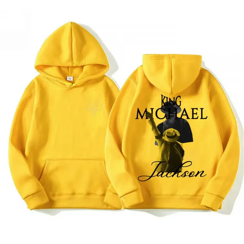 King of Pop Michael Jackson Tour Sweatshirts Men's Clothing Vintage High Street Hoodies Male Casual Long Sleeve Pullovers Hoodie — image 11