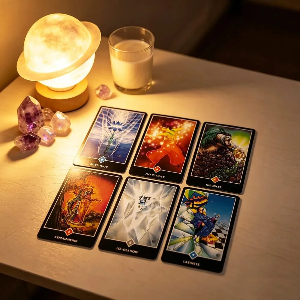 Osho Zen Tarot Cards 79Pcs English Version Divination Board Game Cards Game – Mindfulness & Meditation Deck for Spiritual Growth — image 5