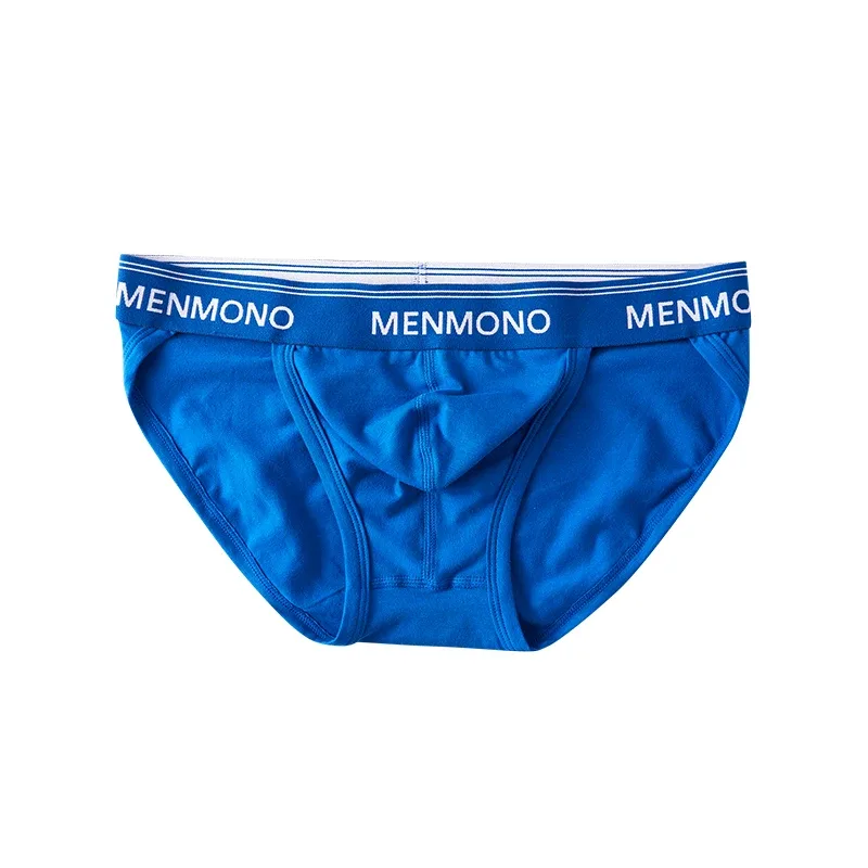 Homens maré de algodão triângulo novo sexy cintura baixa magro respirável juventude personalidade u convexo roupa interior masculina. — image 23