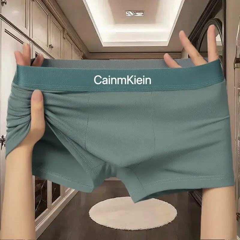 4 pçs roupa interior masculina boxers para homem cuecas boxer shorts sexy calcinha masculina hombre — image 3