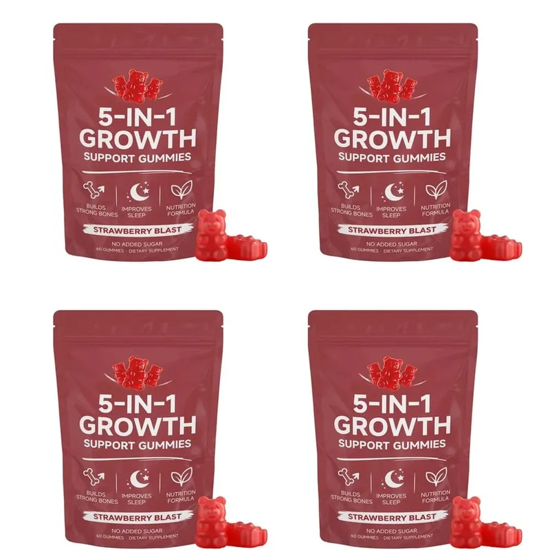 Nutrition Gummies με βιταμίνη K2 D3 ασβέστιο και μαγνήσιο για υγεία και χαλάρωση των οστών Υποστήριξη ευεξίας ύπνου Ενήλικες 60 Gummies — image 10
