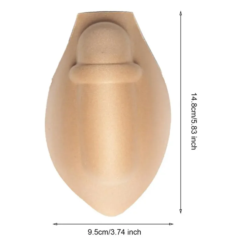 Roupa íntima acolchoada masculina, acessório de roupa íntima, aumenta a protuberância com roupa íntima masculina, copo push up para calções de banho para uso diário — image 4