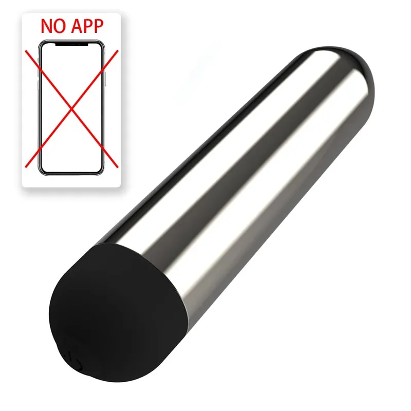 Erőteljes Bullet Vibrator APP Bluetooth Control Clitoral G Spot stimuláló masszírozó mini anális punci stimuláló szexjáték nőknek