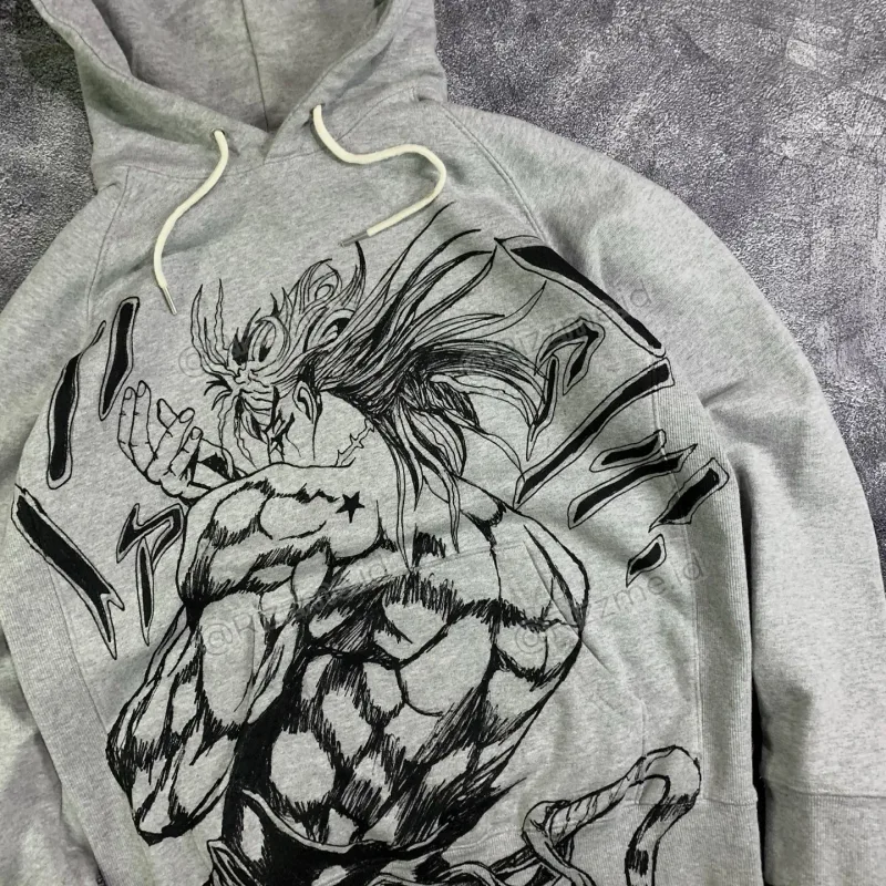 Y2k Jojo Bizarre Adventure Hoodies Women Anime Jackets Hoodie Harajuku Streetwear Pullover Sweatshirt Men Clothing — image 5