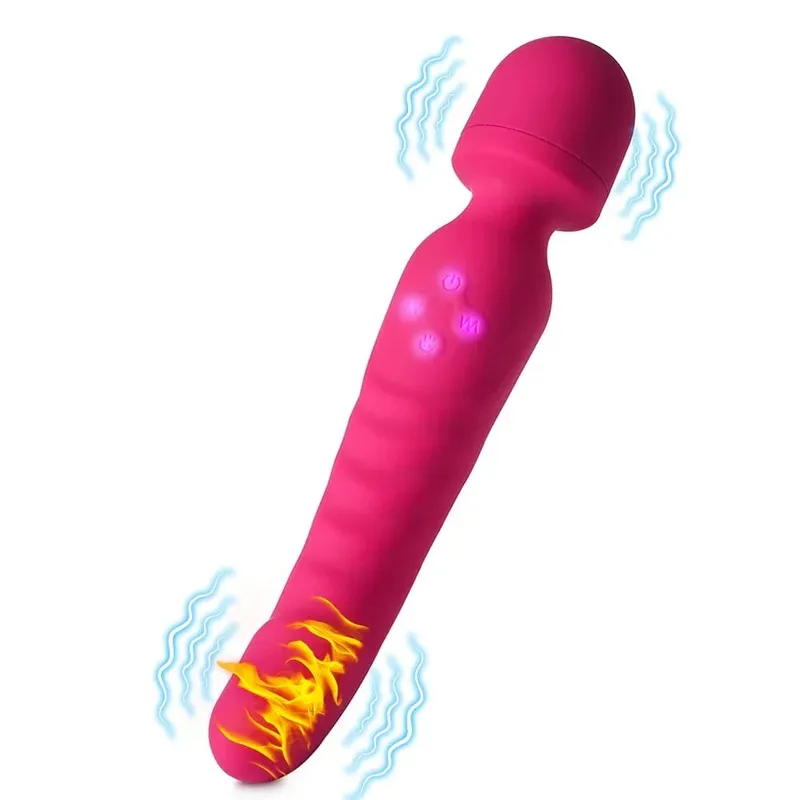 3 ΣΕ 1 Λειτουργία Dildos Vibrator AV Machine Magic love Wand Clitoris G Spot Stimulator Γυναικείο μασάζ κόλπου Γυναίκα Ενήλικες σεξουαλικά παιχνίδια 18