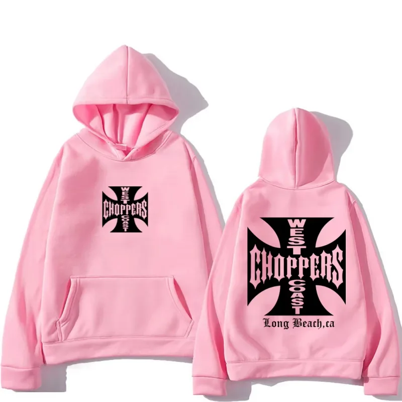 Paul Walker West Coast Choppers Hoodie Herr Dammode Mode Topp hiphopkläder Fleece långärmad vintagetröja