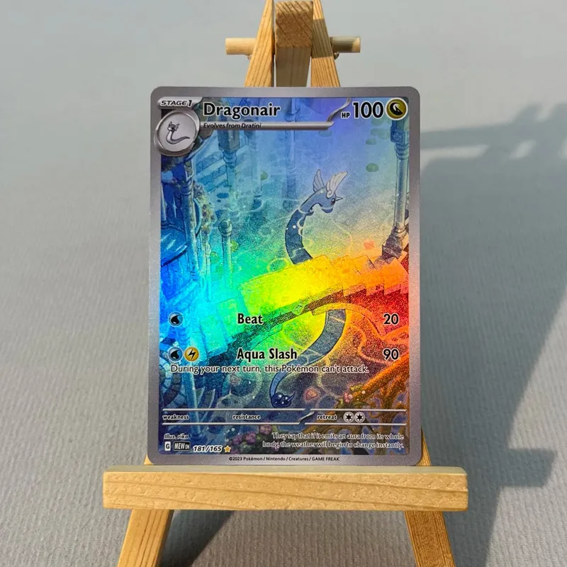 MEW PTCG13-003 Tcg proxy PKM Cards Charizard ex Bulbasaur Charmeleon Rare Collection Battle Toys Δώρα για χόμπι στο σπίτι