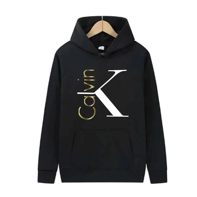 Letter Pattern Unisex Hooded Sweatshirts Daily Casual Hoody Top Spring Autumn Long sleeves Adult Hoodies Fashion — image 1