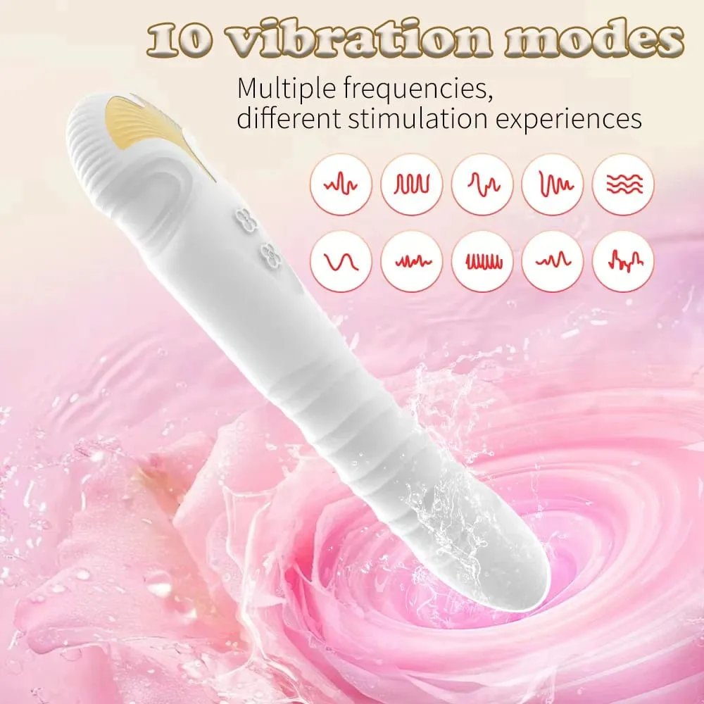 Szexuális játék vibrátor 10 frekvenciájú hajlítható hüvelystimulátor pár interaktív női maszturbátor USB töltés