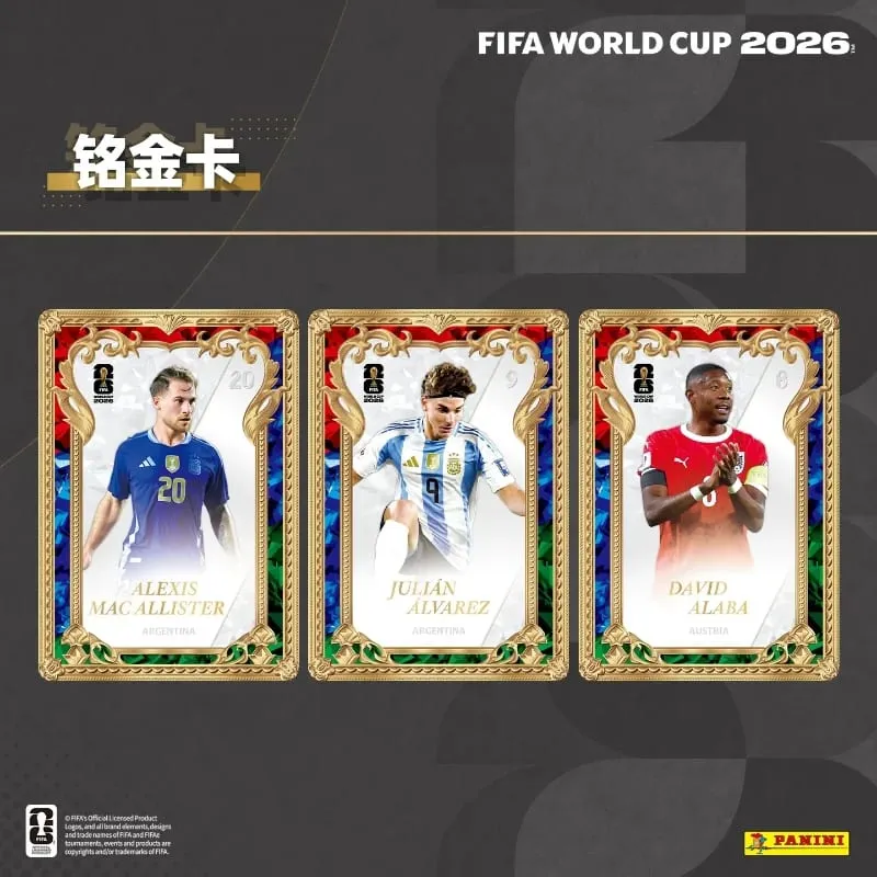 2026-os labdarúgó-világbajnokság hivatalos futballkártya Panini Soccer Star Collection Limitált kártyák Szurkolói Születésnapi Szuvenír Ajándék — image 5