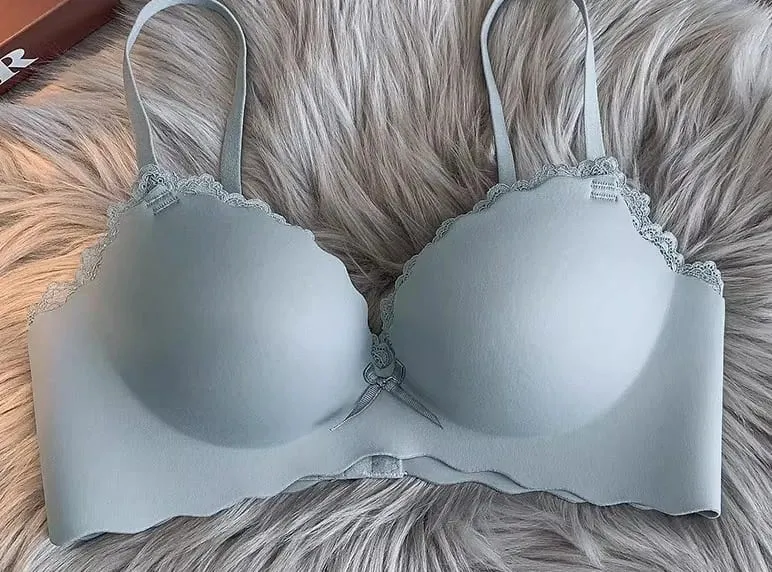 Hot Selling Γυναικεία Push Up Σετ σουτιέν Αδιάλειπτη Ασύρματη Στήριξη Άνετα Εσώρουχα S-XL για Νεαρές Γυναίκες Μαλακά καθημερινά ρούχα — image 10