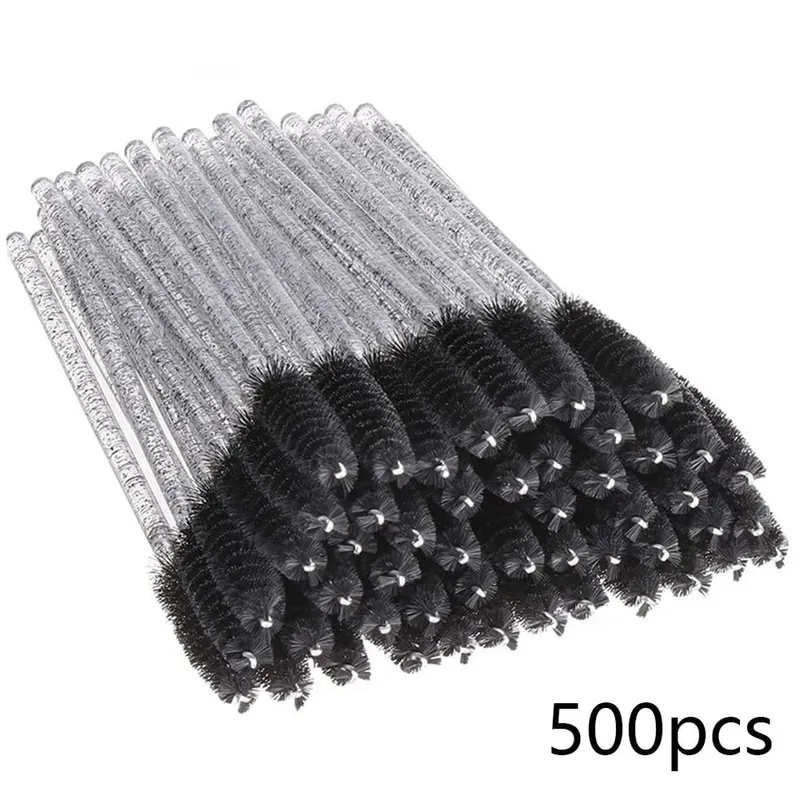 500/1000pcs Eyelash Brush Applicator Wholesale Lash Mascara Wands Brushes For Eyelash Extension Eyebrow Spoolies Beauty Tools — image 10