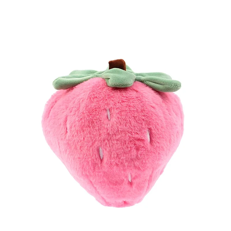 Oreiller à fraises Super doux, jouet créatif léger et mignon, poupée décorative pour la maison, ornements pour filles, cadeau