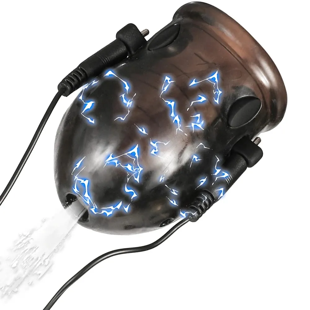 Electro Shock Δαχτυλίδι πέους Ηλεκτρικό Δαχτυλίδι μεγέθυνσης πέους Μασάζ Δαχτυλίδι πέους για ενήλικες Παιχνίδια με ηλεκτρικό κίνητρο σεξουαλικά παιχνίδια για άνδρες — image 2