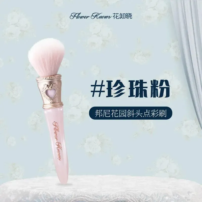 Flower Knows Shell Pearl Series Blush Brush Wool Loose Powder Highlighter Brush — image 19