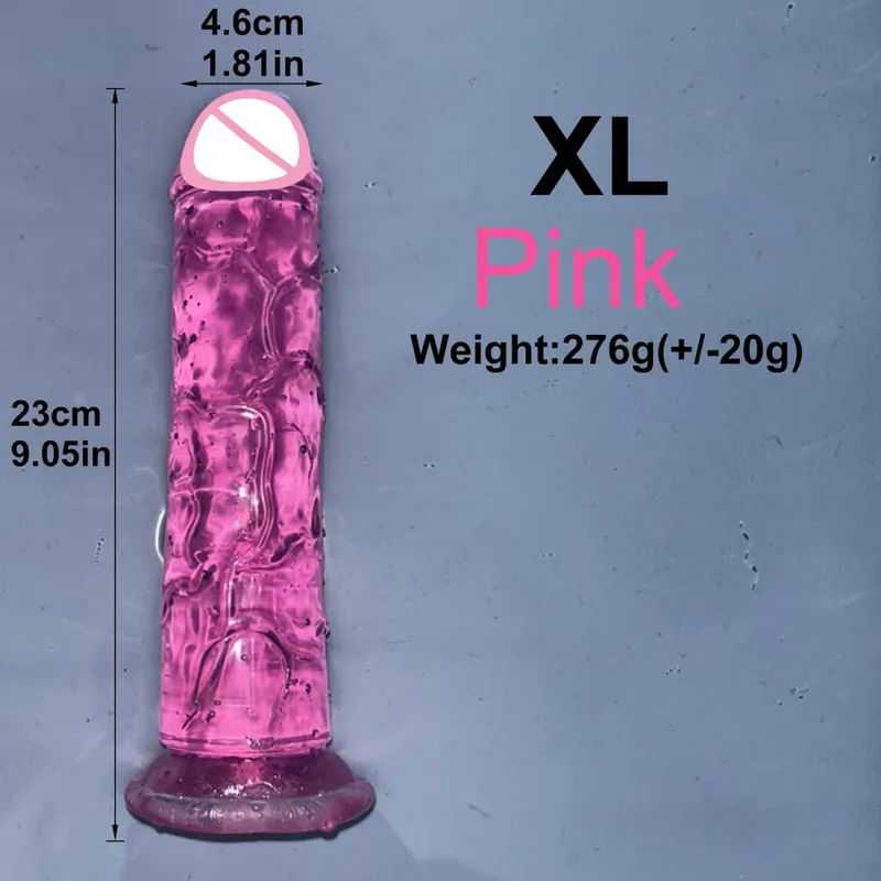 Olcsó 5 színű kis átlátszó vibrátor tapadókorong Jelly Dick női erotikus anális szex játékok Puha klitori hüvelyi maszturbátorok pénisz — image 21