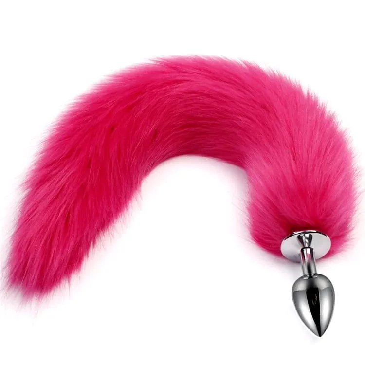5 méretű fém fenékdugó Fétis Fox Tail Intim játékok Bdsm Anális Extender Tágító Szexbolt Termékek Erotikus játékok Áruk felnőtteknek — image 11