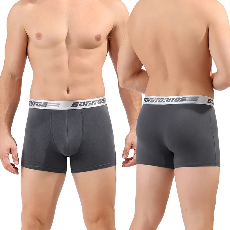 5 pçs cuecas masculinas de algodão boxer briefs clássico calcinha bonitos carta cintura elástica boxers roupa interior para homem shorts — image 4