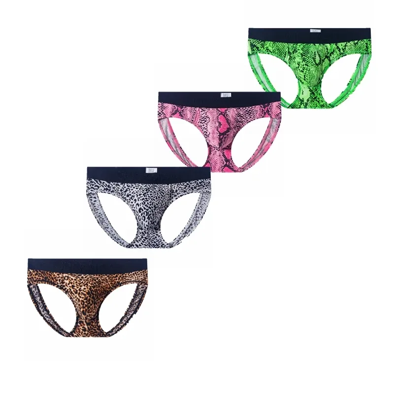 Leopard Print Jockstrap Sexy Brief Panlalaking Bikini Underwear Slip Hombre Calzoncillos Hombre Kinckers Panlalaki Briefs Cuecas Gay — image 14