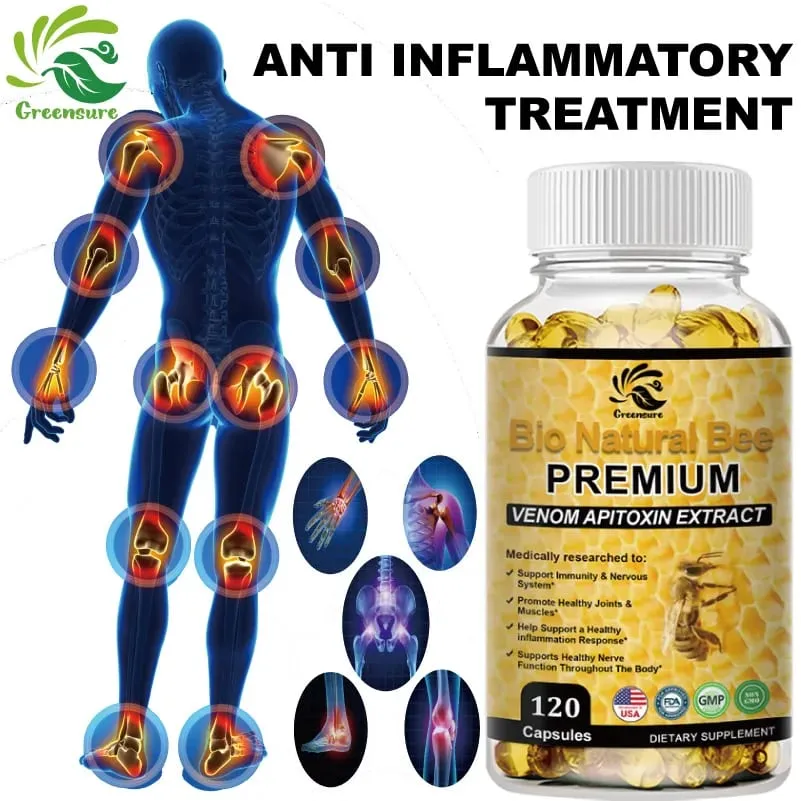 Greensure Natural MÉHméreg kapszula az immunitásért és antioxidánsért - 60/120 kapszula - GMO-mentes — image 1