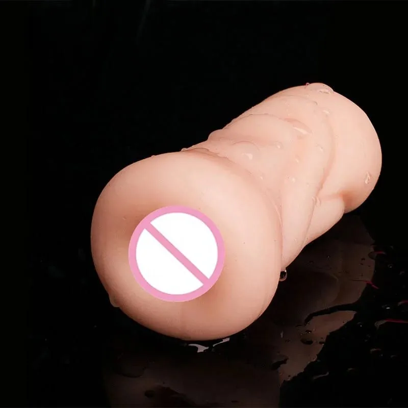 Soft TPE Male Masturbation Cup – Realistic 3D Lips Oral Training Reusable Aircraft Cup Adult Sex Toy for Men Massager Pleasure — image 8