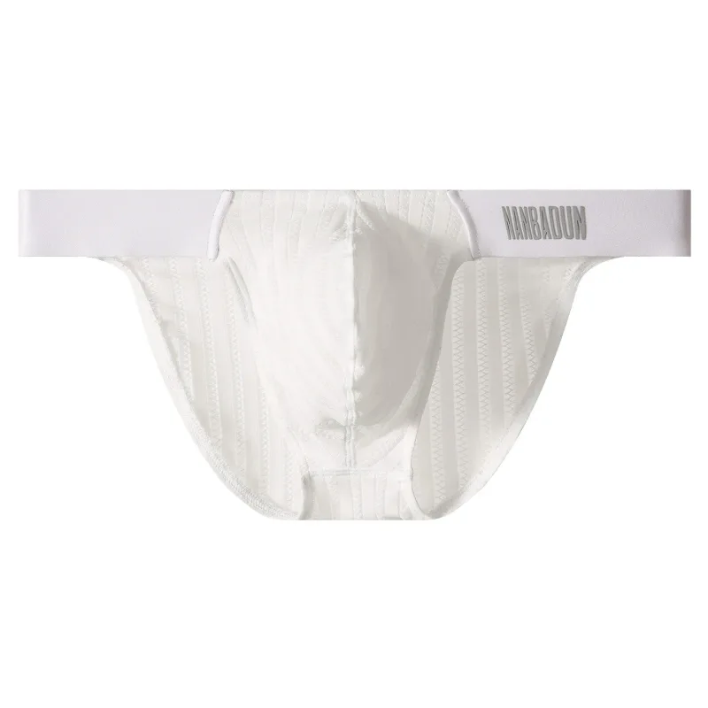 Mens Underwear Briefs Shorts Thin Ice Silk T Panties Man Breathable Solid Transparent Underpants Male Low Rise Brief Homme Ropa