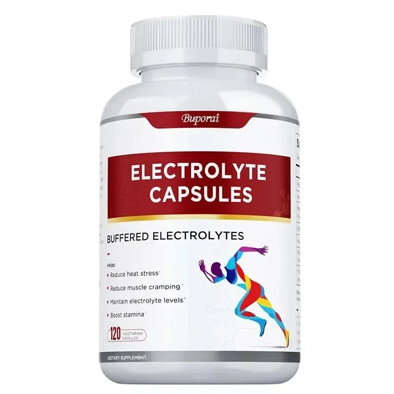 Electrolyte Capsules - Contains Vitamin D Promotes Electrolyte Balance Improves Cognitive Function Relieves Fatigue Non-GMO — image 9