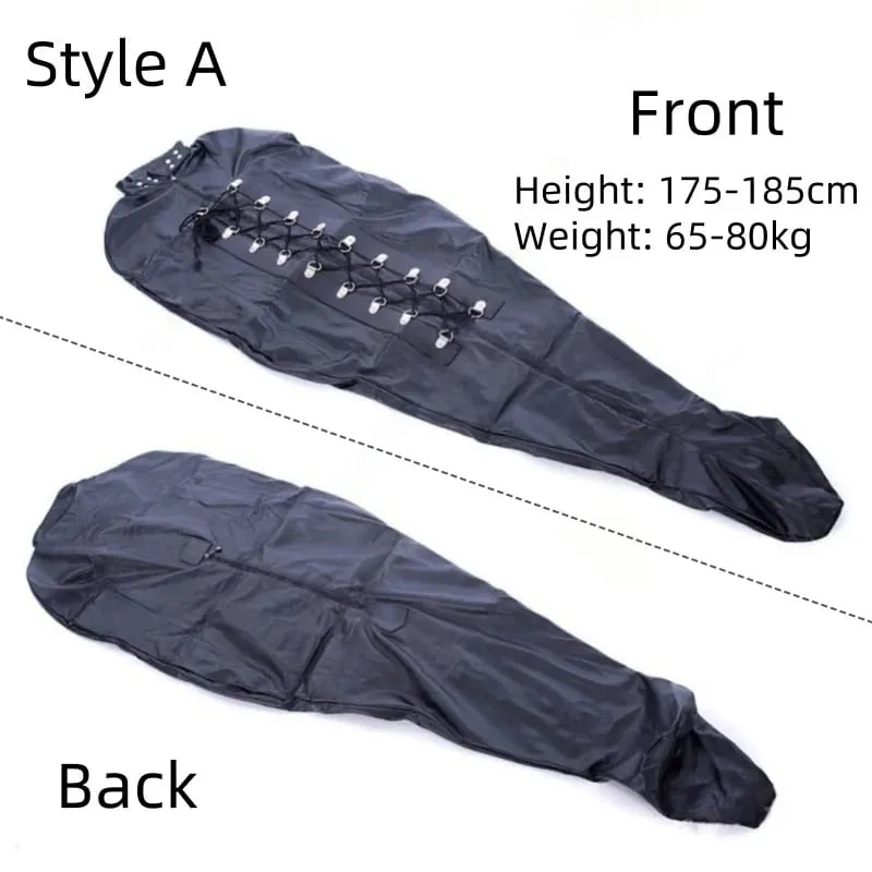Erotic Games Full Body Restraint Costume with Elastic Arm Bondage Sleeping Bag for Couple BDSM Slave Training Sex Toys