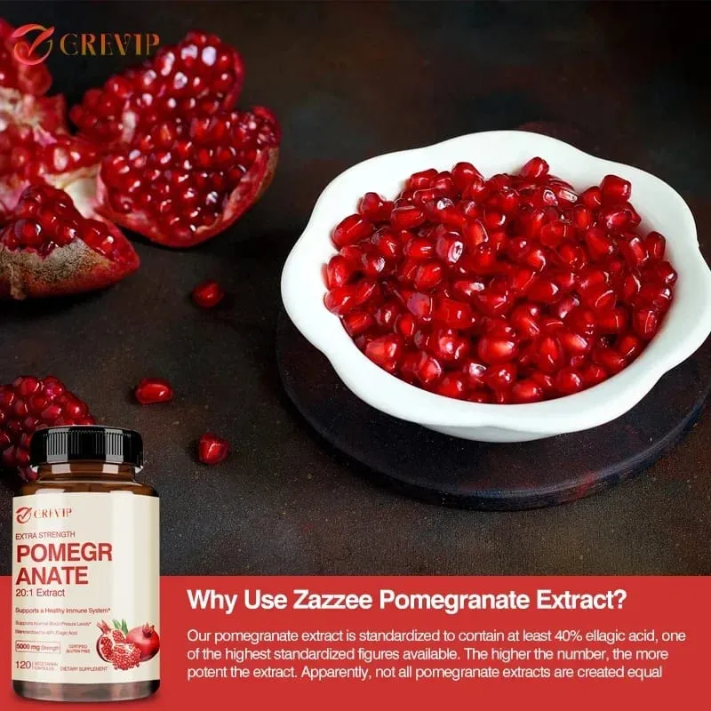 Pomegranate Extract - Antioxidant Supplement Heart Health Joint Support Brain HealthSupplements — image 3