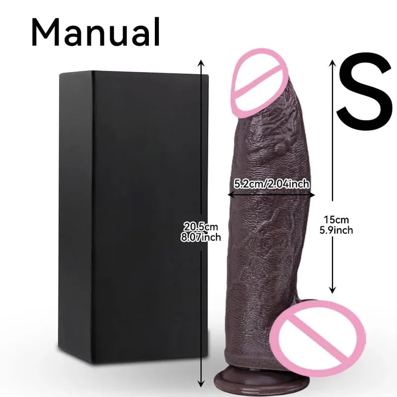 Realistic Big Dildo Huge Fake Penis With Suction Cup Flexible Artifical Dick Female Vagina Anal Masturbation For Lesbain Sex Toy — image 15