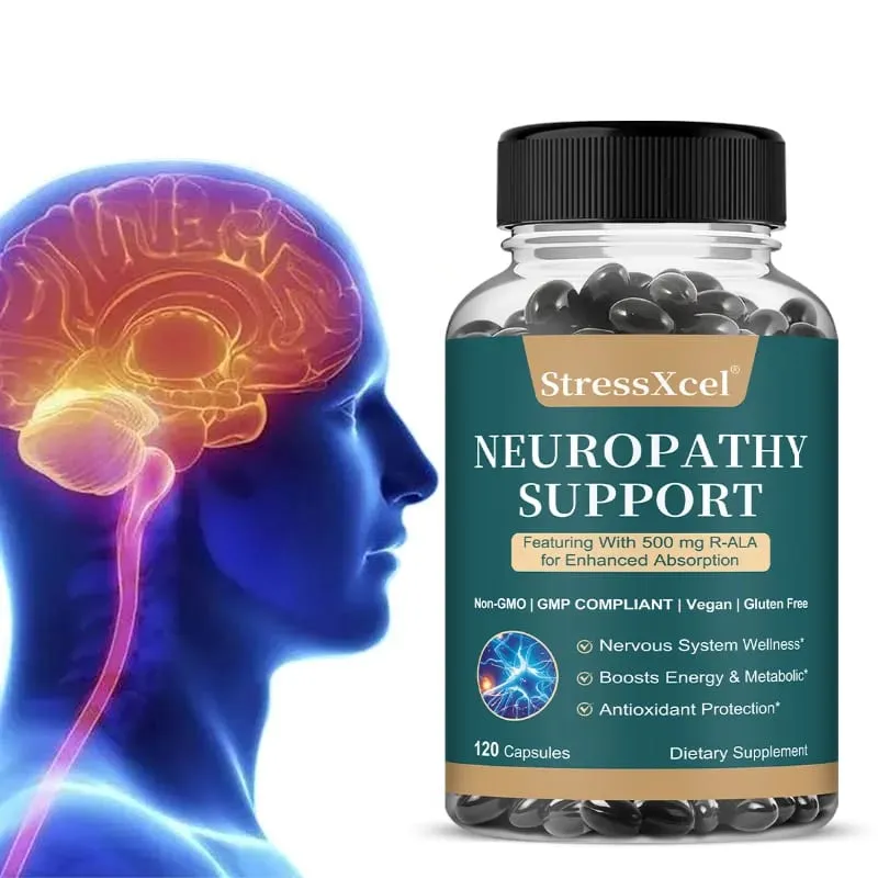 Neuropathia kapszula gyógynövénykeverék antioxidáns támogatás napi idegi jólét Test anyagcsere sejt vitalitás és hangulat nyugalom — image 2