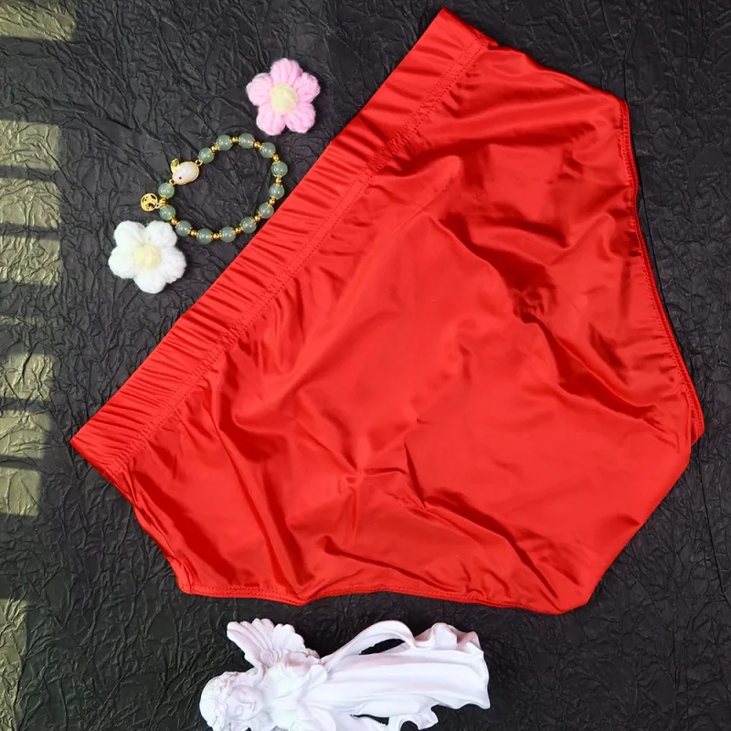 new Mens Briefs Underwear Satin-like Breathable Low-Rise Underpants Male Panties Men's glossy underwear — image 35