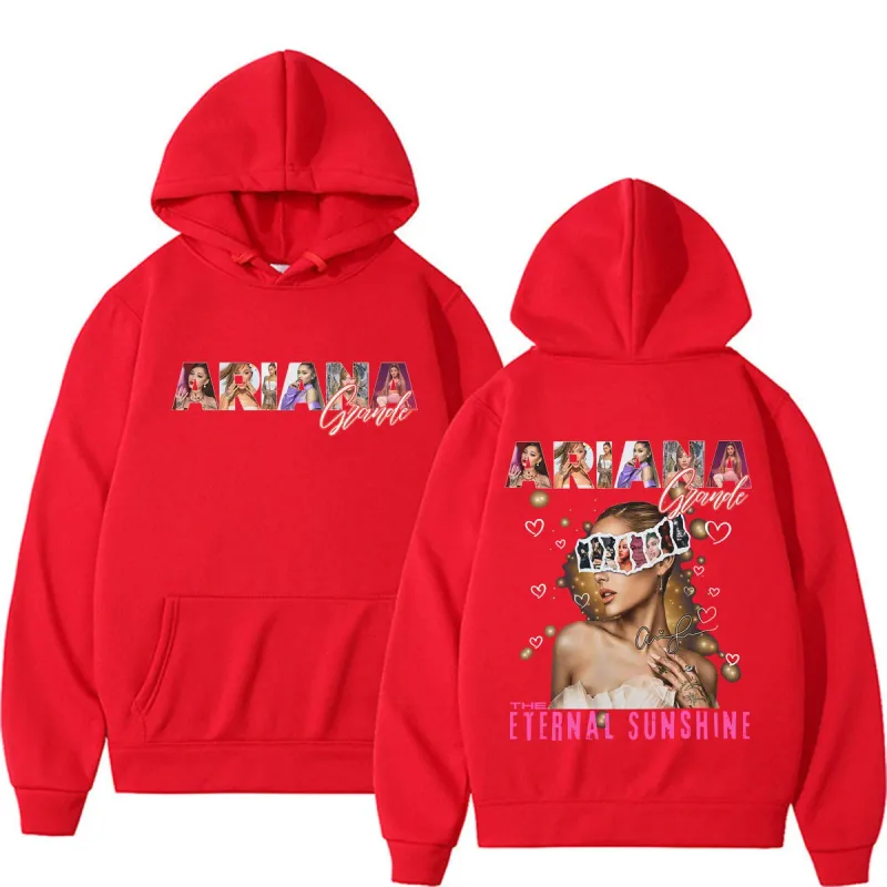 Ariana Grande Eternal Sunshine Tour 2026 Pullovers Men Women Clothing Fashion Aesthetic Sweatshirt Comfort Casual Fleece Hoodies — image 11