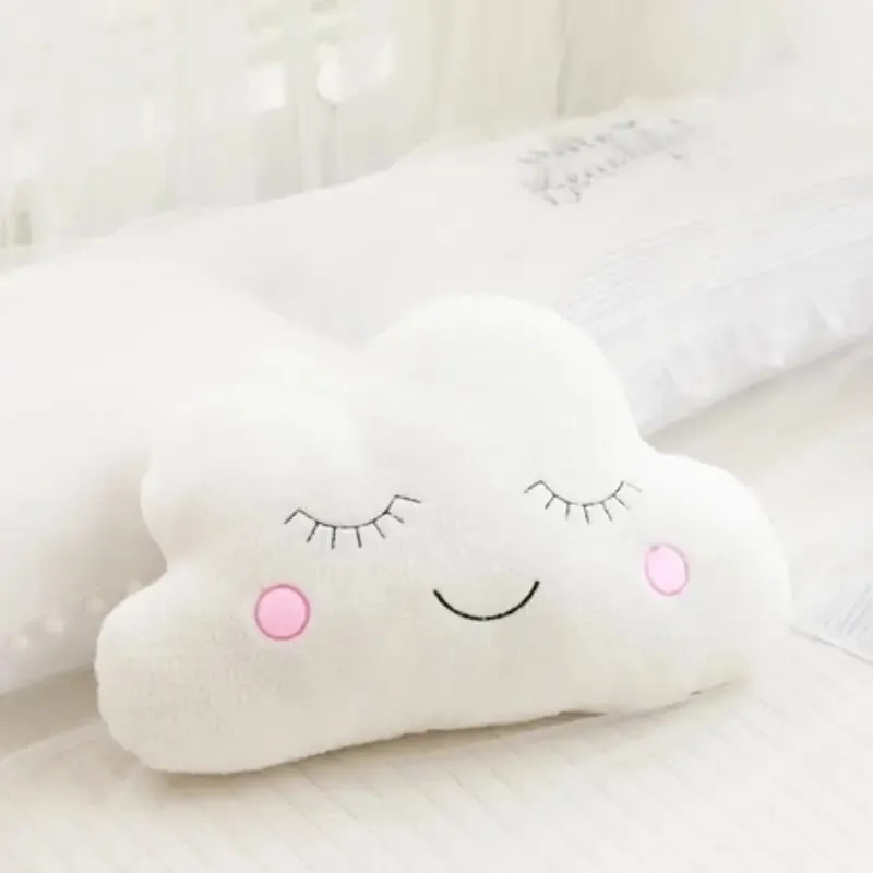 Ζεστό γεμιστό Cloud Moon Star Raindrop Λούτρινο Μαξιλάρι Μαλακό Μαξιλάρι Παιχνίδια για Παιδιά Βρεφικά Παιδιά Κορίτσι Χριστουγεννιάτικο Δώρο Διακόσμηση αυτοκινήτου — image 5