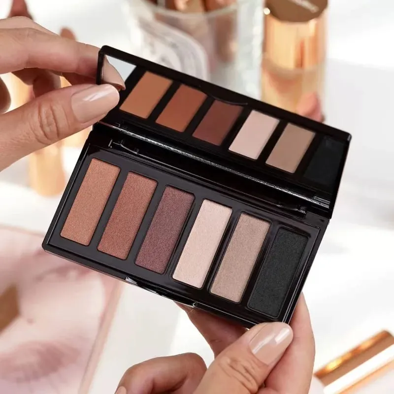 Πολυτελές Μακιγιάζ μάρκας Charlotte Tilbury 6 χρωμάτων Δίσκος σκιάς ματιών 8,2 g ματ μαργαριτάρι φινίρισμα Naked Color Series Beauty Eye Cosmetics — image 2