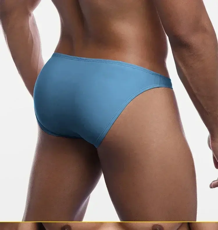 Summer Men's Underwear Modal Sexy Briefs Male Solid Panties Cueca Tanga Comfortable Underpants Breathable Quick Dry Soft Briefs