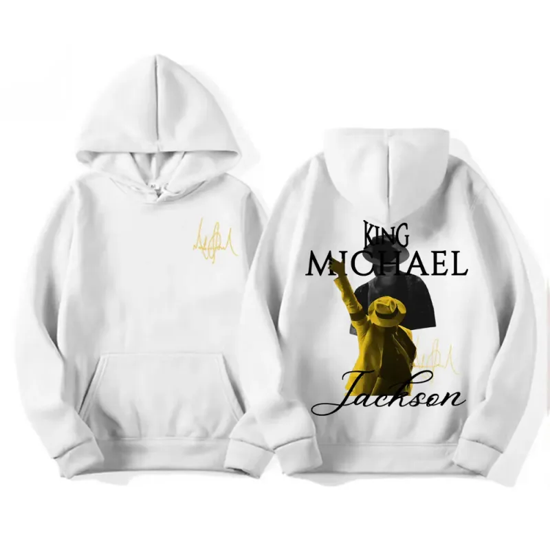 King of Pop Michael Jackson Tour Sweatshirts Men's Clothing Vintage High Street Hoodies Male Casual Long Sleeve Pullovers Hoodie — image 7