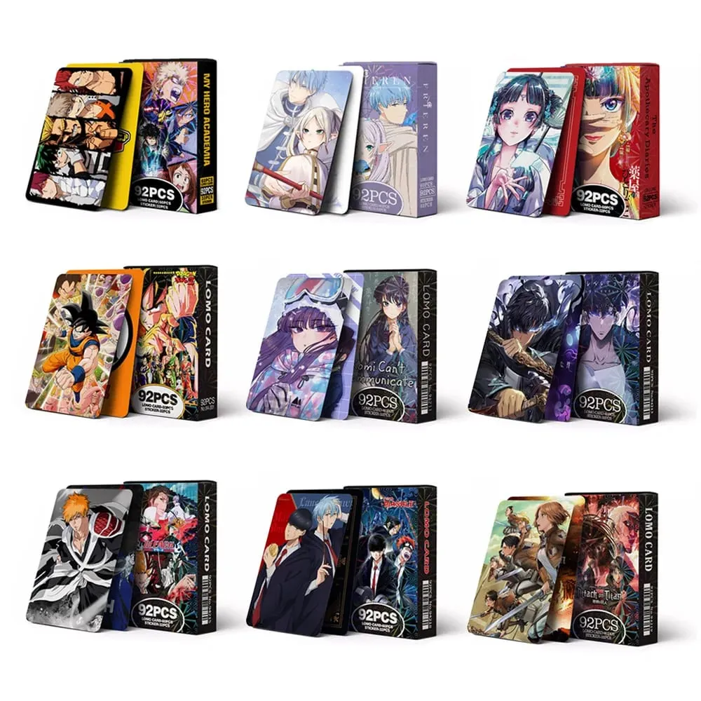 Anime Attack on Titan Κάρτα Lomo Καρτ ποστάλ Toy Haikyuu Apothecary Diaries Κάρτες συλλογής Star Rail Honkai με αυτοκόλλητα Δώρο — image 1