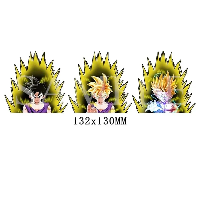 Autocollant lenticulaire 3D Anime Goku Vegeta, décalcomanies imperméables pour voiture, réfrigérateur, planche à roulettes, etc. cadeaux pour enfants — image 19