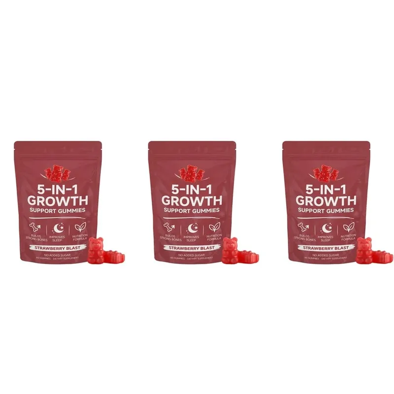 Nutrition Gummies με βιταμίνη K2 D3 ασβέστιο και μαγνήσιο για υγεία και χαλάρωση των οστών Υποστήριξη ευεξίας ύπνου Ενήλικες 60 Gummies — image 9