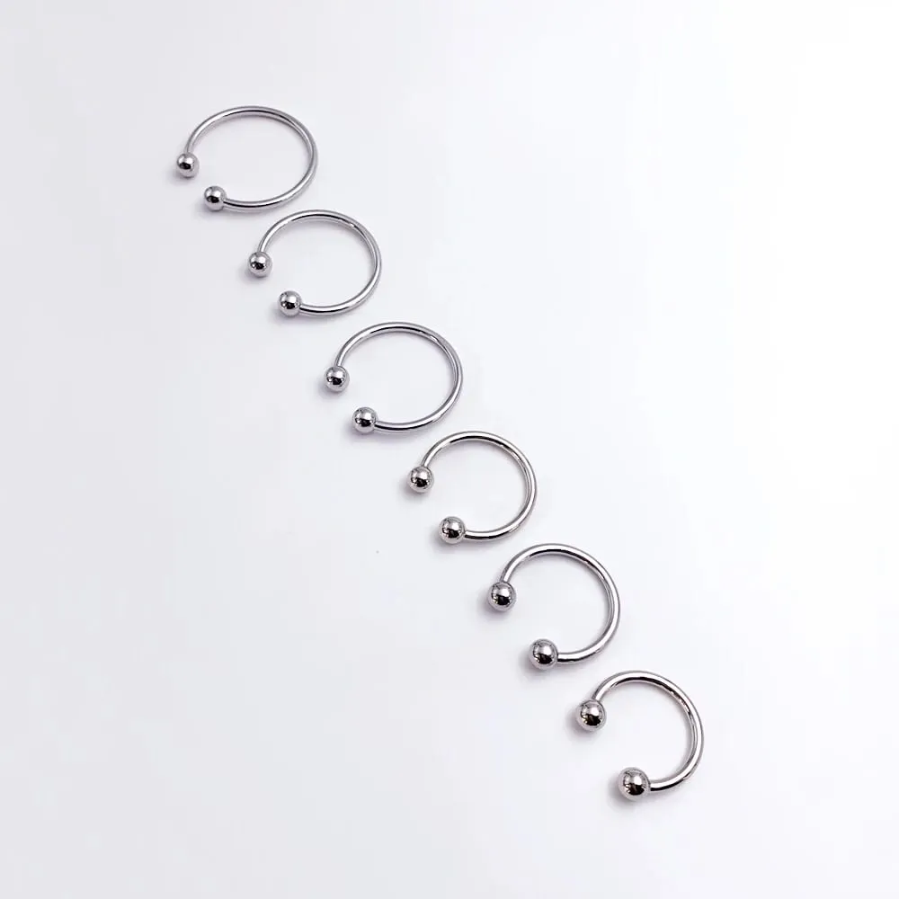 1pcs Penis Ring Stainless steel penis delay ring glans ring couple flirting products Male adult sex toys