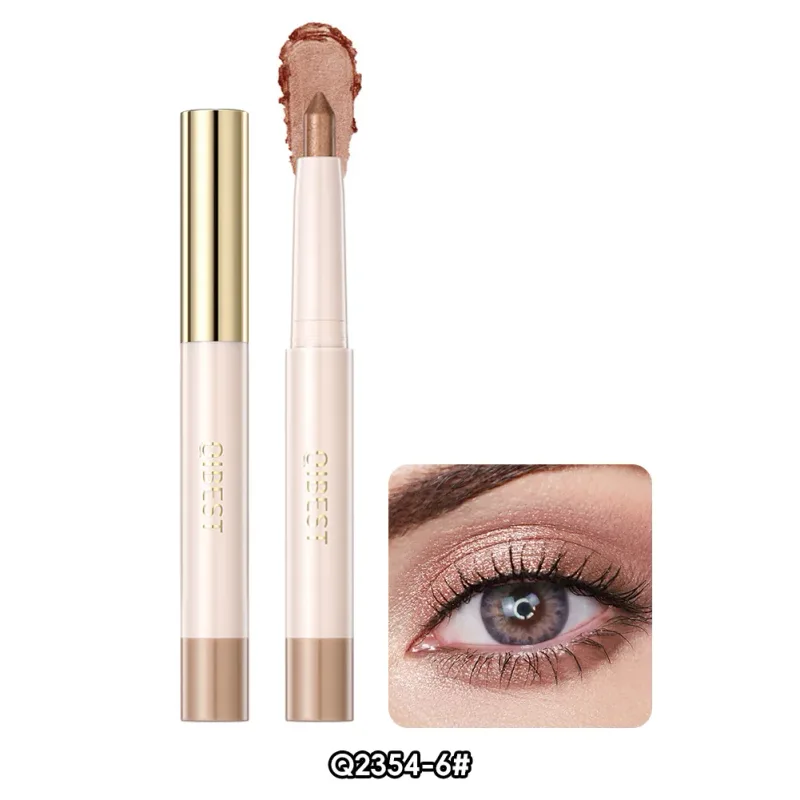 1Pc Shiny Champagne Eyeliner Pencil Glitter Eye Shadow Lying Silkworm Pen Waterproof Beauty Cosmetics Women Makeup — image 12