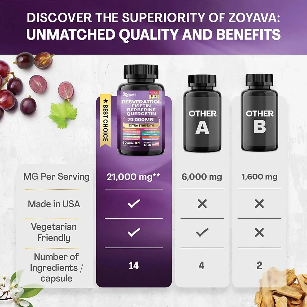 Resveratrol kivonat az általános egészség támogatására — image 4