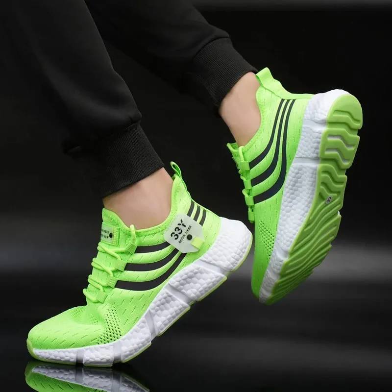Férfi tornacipők Légáteresztő férfi futócipők Kényelmes Klasszikus Alkalmi Sportcipők Férfi Tenis Masculino Női Platform Sneaker — image 3