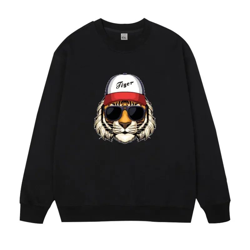 Plus Size Men's Pullovers Full Cotton Sweatshirts 5XL 6XL 7XL Autumn Winter Long Sleeves Printed Tops Panlalaking Damit 110kg-180kg — image 13