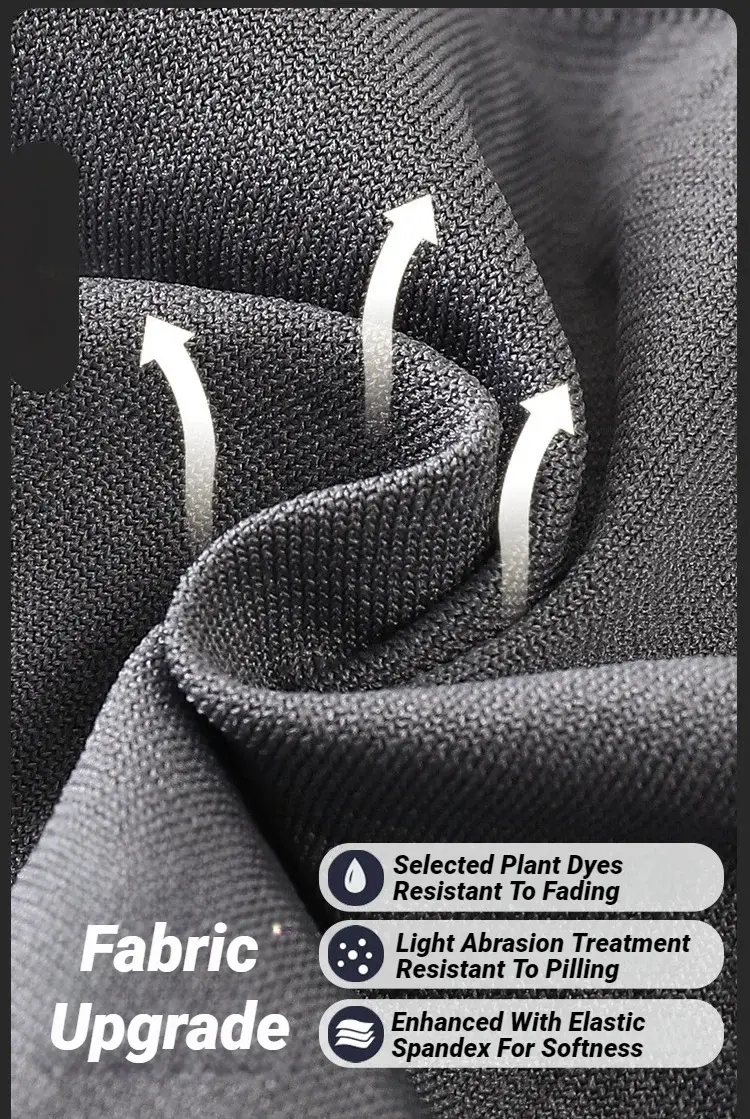 Men's 5 Pcs Plain Color Boxer Briefs Breathable High Elastic Comfortable Soft Skin‑Friendly Casual Underwear Underpants For Men — image 3