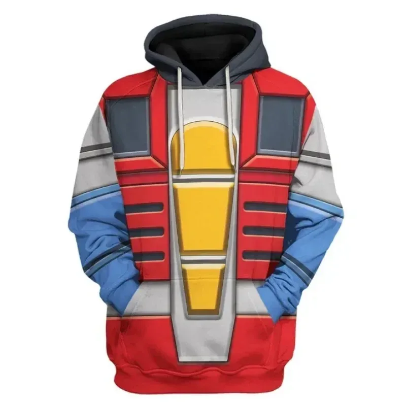 Bandai Brand's New 2026 Autumn-winter Collection Features A Stylish Cosplayer Men's Hooded Sweatshirt Inspired By Transformers — image 10