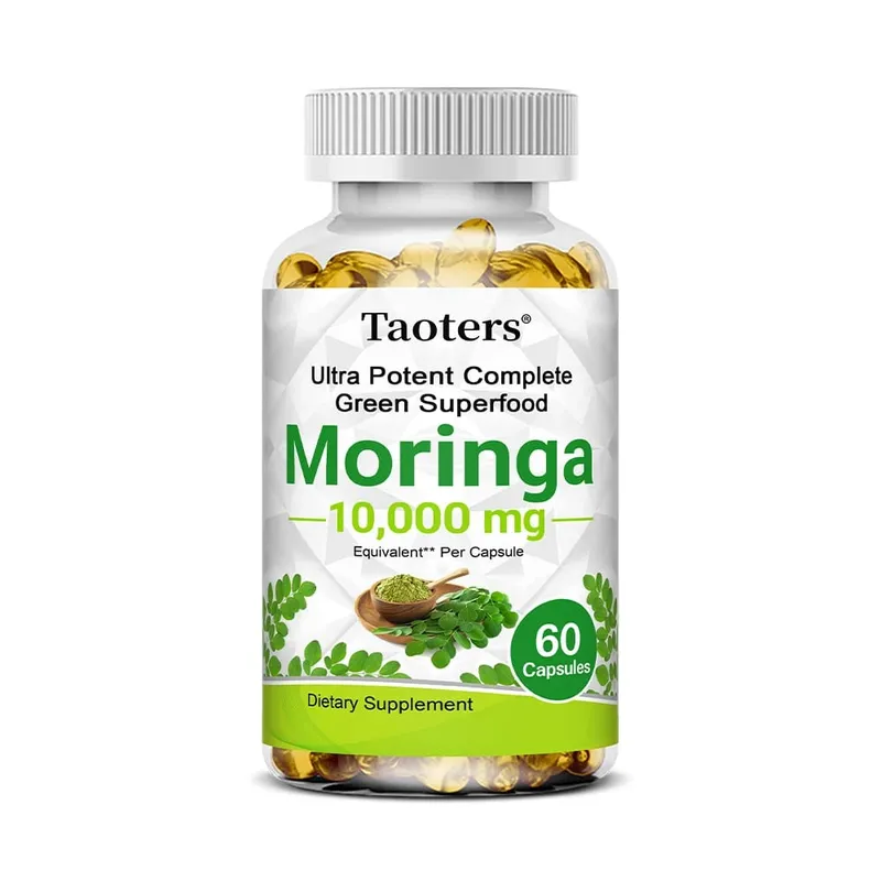 Moringa Capsules 1000mg - for Immune System Energy & Metabolism Antioxidant Promotes Digestive and Brain Health — image 8