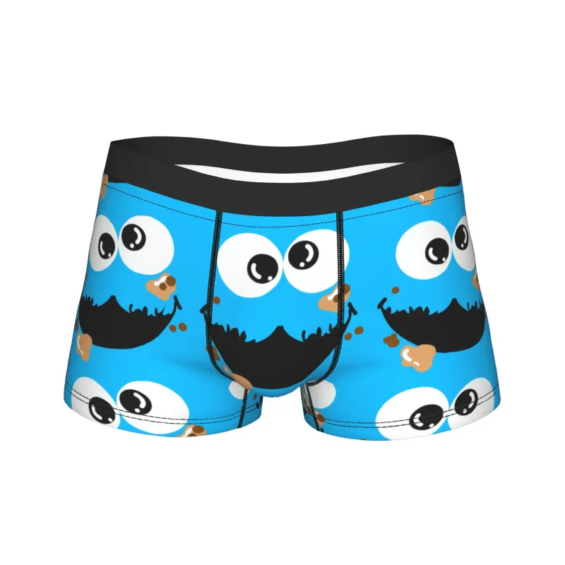 S-Sesames Streets Tango Elmo at Grover Underwear Men Shorts Briefs Nakakatuwang Boxershorts Quality Customs Oversize Panties — image 19